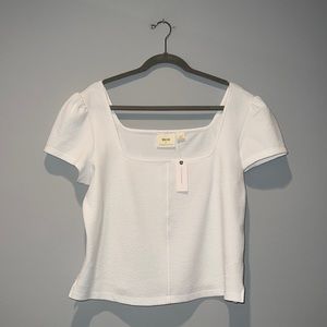 MAEVE ANTHROPOLOGIE SHORT SLEEVE BLOUSE